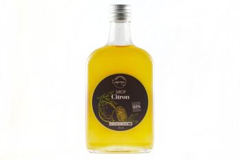 Sirop artisanal citron 375 ml 1