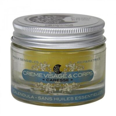 cream without essential oil "Caresse" sensitive skin and baby