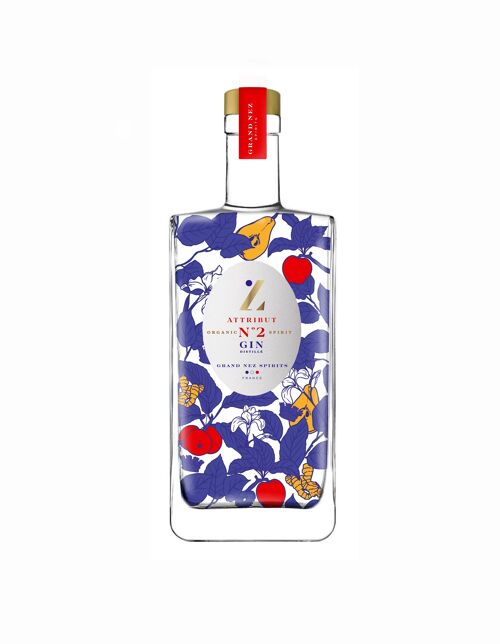 Gin Attribut n°2 43% 50 cl bio