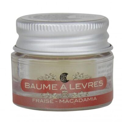 Baume à lèvres Fraise / Macadamia nourrit et protège