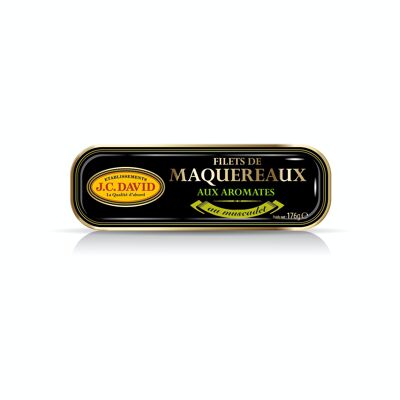 Mackerel Fillets with Muscadet and herbs - 176g