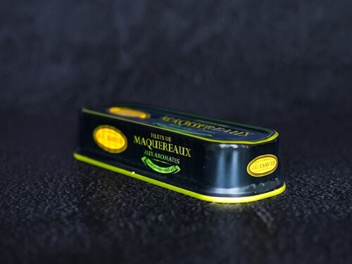 Filets de Maquereaux au Muscadet et aux arômates - 176g - OFFRE PROMOTIONNELLE 10+2 Boites OFFERTES