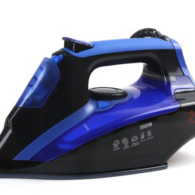 Plancha de vapor Azul de 3000W