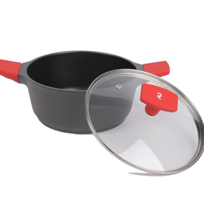 High saucepan with 24 cm diameter