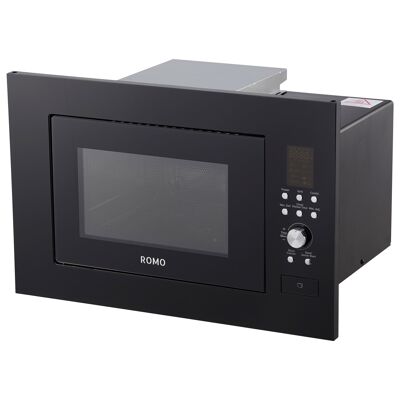 Built-in microwave 25L Black