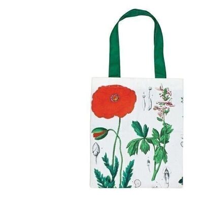 Bolsa de algodón Luxe, Poppy, Hortus Botanicus