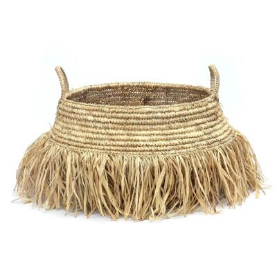 The Raffia Deluxe Baskets - Natural - L