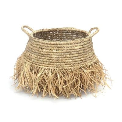The Raffia Deluxe Baskets - Natural - M