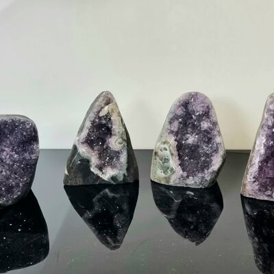 Uruguayan Polished Amethyst Geode  B  451-600g