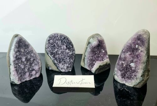 Uruguayan Polished Amethyst Geode  B 601-750g