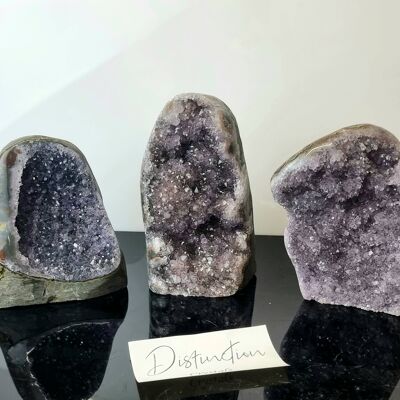 Polierte Amethyst-Geode aus Uruguay C 1,1 - 1,3 kg