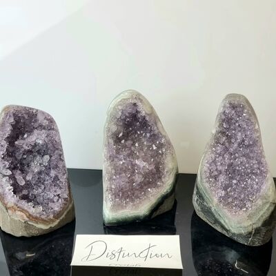 Uruguayischer polierter Amethyst Geode C 751-900g