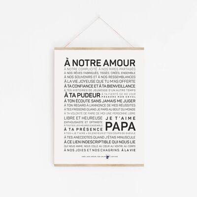 Poster di papà - A2