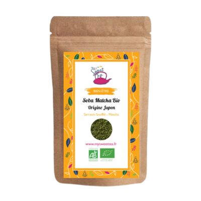 Organic SobaMatcha 100g