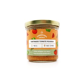 Tartinade Tomate Poivron 140g