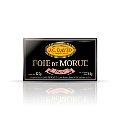 Foie de Morue fumé 99% - 120g