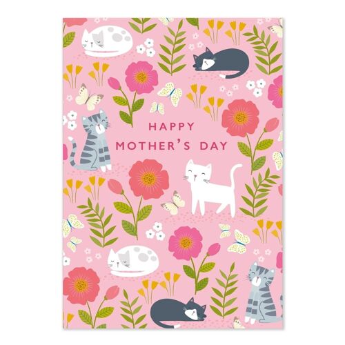 Happy Mother's Day Cats Card