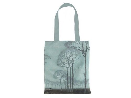 Cotton Tote Bag Luxe, Jan Mankes, Row of trees