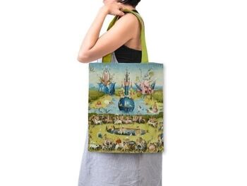 Sac fourre-tout en coton, J.Bosch, Garden of Earthly Delights 4