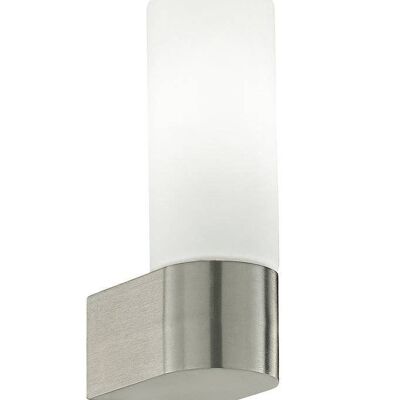 Endy metal wall light with satin glass diffuser-SPOT-B-ENDY