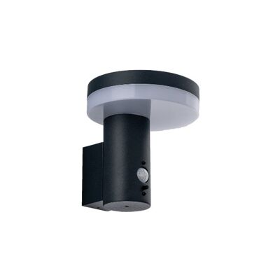 Enya wall light for outdoor 5Watt SMD LEDs, with integrated solar panel and motion sensor