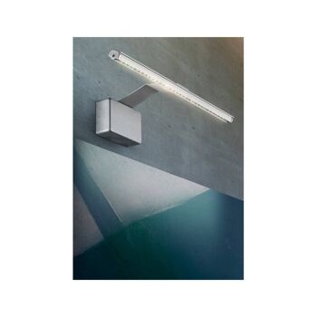 Applique murale LED Alcor 5W en aluminium gaufré, lumière chaude-LED-W-ALCOR/5W BCO 3