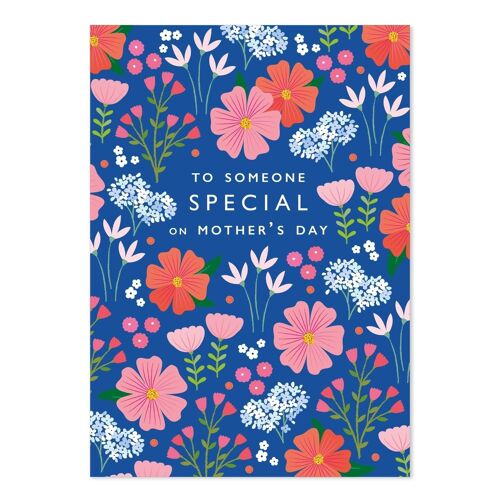 Someone Special Floral Mother's Day card