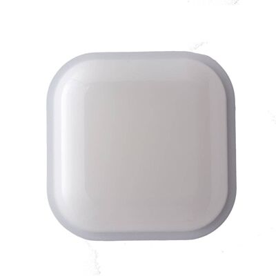 Ever square LED wall light in polycarbonate for outdoor use-LED-EVER-Q-SC BCO