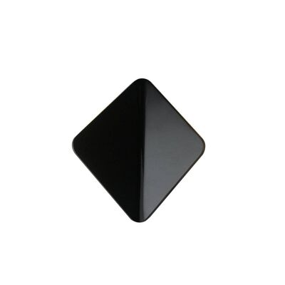 KITE 6W Rhombus LED-Wandleuchte aus lackiertem Aluminium, natürliches Licht-LED-W-KITE BLACK