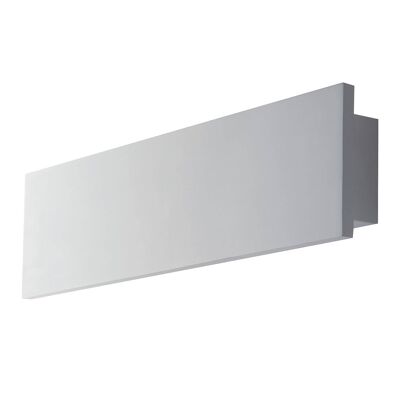 ORTISEI LED bar wall light in paintable plaster with biemission light, natural light-LED-ORTISEI-AP40