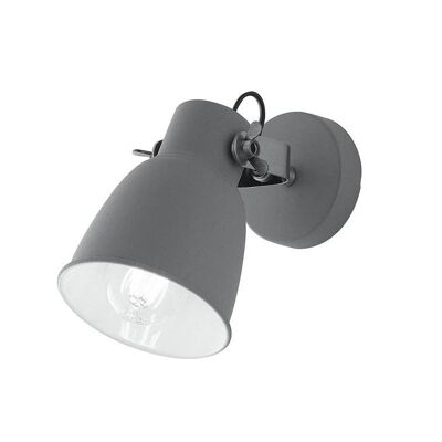 LEGEND wall light with adjustable diffuser with white interior (1XE27)-I-LEGEND-AP1 GRI