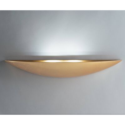 Wall light LIVIGNO in plaster in gold and silver leaf (2xG9)-I-LIVIGNO-AP GOLD