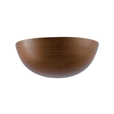 Wall light MORTIZ in wood effect plaster (1xE27)-I-MORITZ-S-NOC-AP