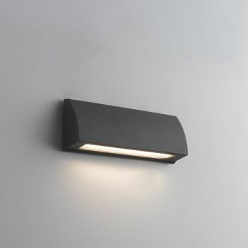 SHELBY Balise LED en aluminium anthracite avec lumière vers le bas, lumière naturelle-LED-W-SHELBY-170 3
