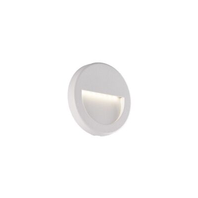 Smile path light, with 2.5W SMD LEDs, with double wall and cassette fixing 502E-LED-SMILE-BCO