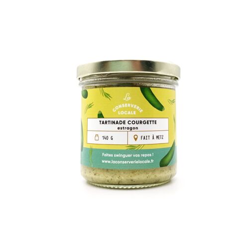 Tartinade Courgette Estragon 140g Bio