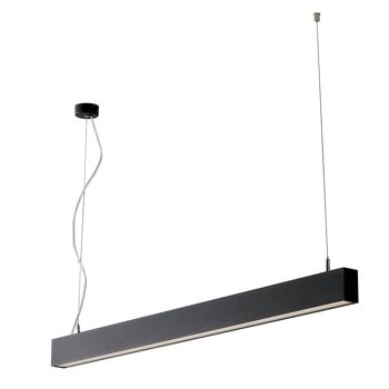 Barre lumineuse de plafond ou de suspension à LED en aluminium Build-LED-BUILD-W-1M 3