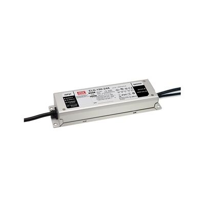 MeanWell driver ELG dimmable DALI Output 24V 150W IP67 21,9x6,3x3,5 cm.