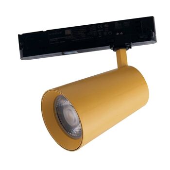 Éclairage sur rail LED Kone avec adaptateur triphasé invisible-LED-KONE-W-13C 4