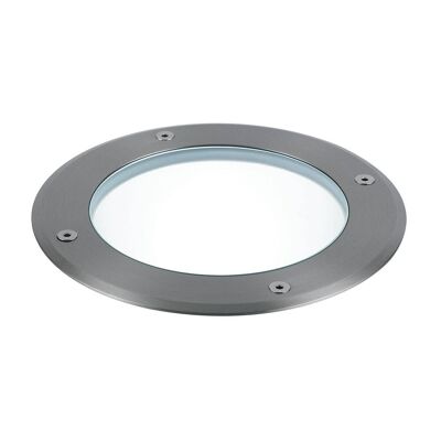 Drive walk-over recessed light in steel (1XE27)-I-DRIVE-E27