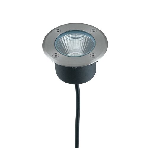 Faro calpestabile da incasso Walk, in acciaio e LED COB-LED-WALK-R11C