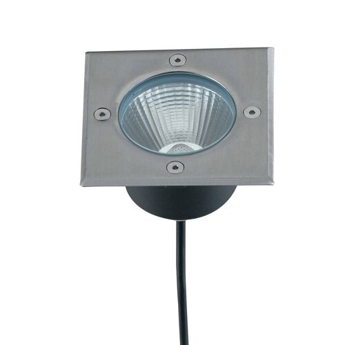 Faro calpestabile Walk, da incasso in acciaio e LED COB-LED-WALK-Q14C