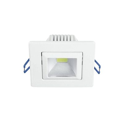 Encastré LED Pound 5W orientable en aluminium-INC-POUND-5F BCO