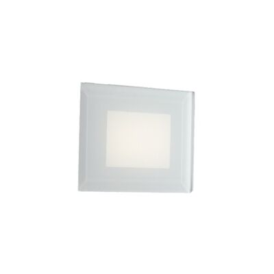 Slab recessed path light with aluminum structure and tempered glass diffuser, 3W-5W-INC-SLAB-503 SMD LED