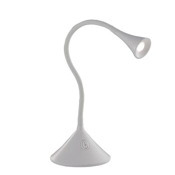 Liseuse LED Newton en métal enduit de silicone à double usage pour table ou applique-LEDT-NEWTON-NOIR 3