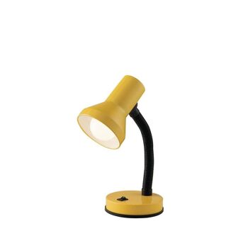 Lampe de table LDT avec bras flexible, disponible en différentes couleurs (1xE27)-LDT032-NERO 2