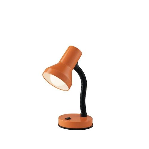 Lampada da tavolo LDT con braccio flessibile, disponibile in vari colori (1xE27)-LDT032-ARANCIO