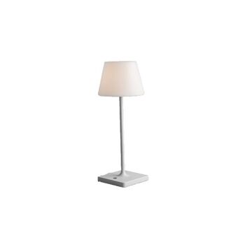 Lampe de table LED Jammin à piles en métal gaufré, lumière chaude dimmable-LED-JAMMIN-L-NER 3