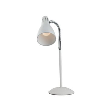 Lampe de table LOGIKO en métal avec diffuseur orientable-I-LOGIKO-L BCO 1