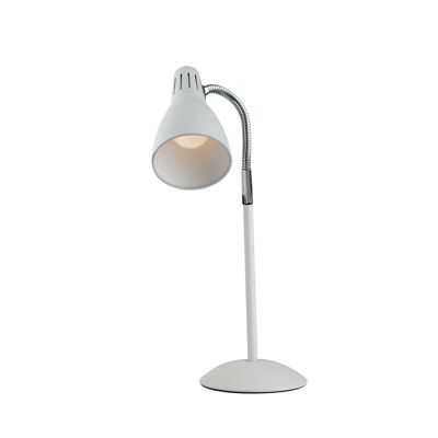 Lampada da tavolo LOGIKO in metallo con diffusore orientabile-I-LOGIKO-L BCO